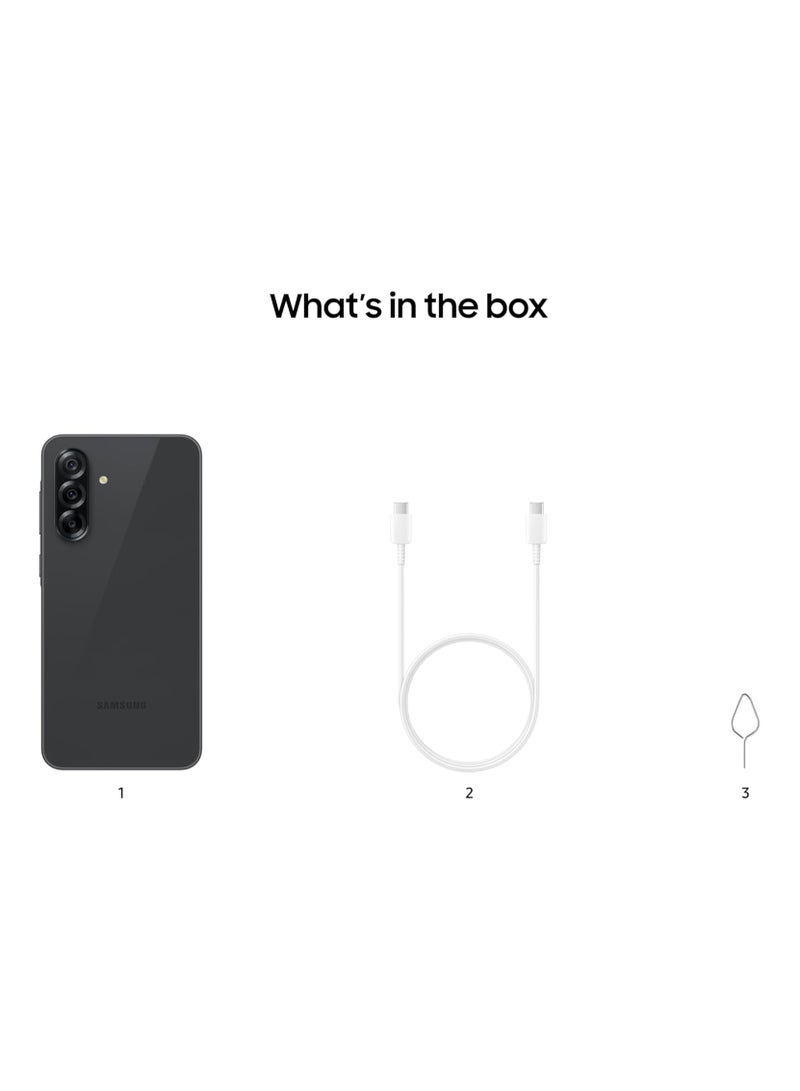 Samsung - Galaxy A36 5G Awesome Black 12GB, 256GB AI Smartphone Circle To Search My Filter Object Eraser 4nm Snapdragon Processor Flagship Grade Selfie Camera - Image 1