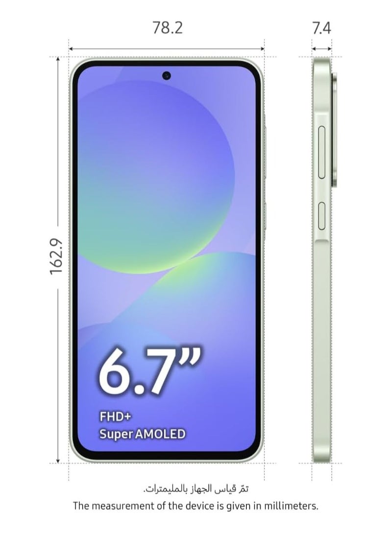 Galaxy A36 5g Awesome Lime 12gb 256gb Awesome Intelligence Ai Smartphone Circle Search My Filter Object Eraser 4nm Snapdragon Processor Flagship Grade Selfie Camerae