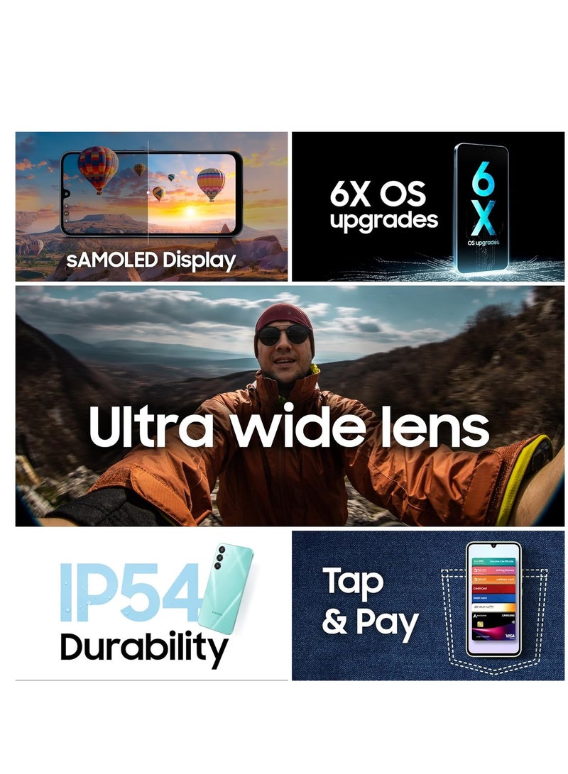 Samsung Galaxy A16 5G 6GB RAM, 128GB, Gold 6.5-Inch Super Amoled 50MP Triple Camera Android 14 Ip54 Nfc 5000mah Factory Unlocked All Countries - India Version - Image 2