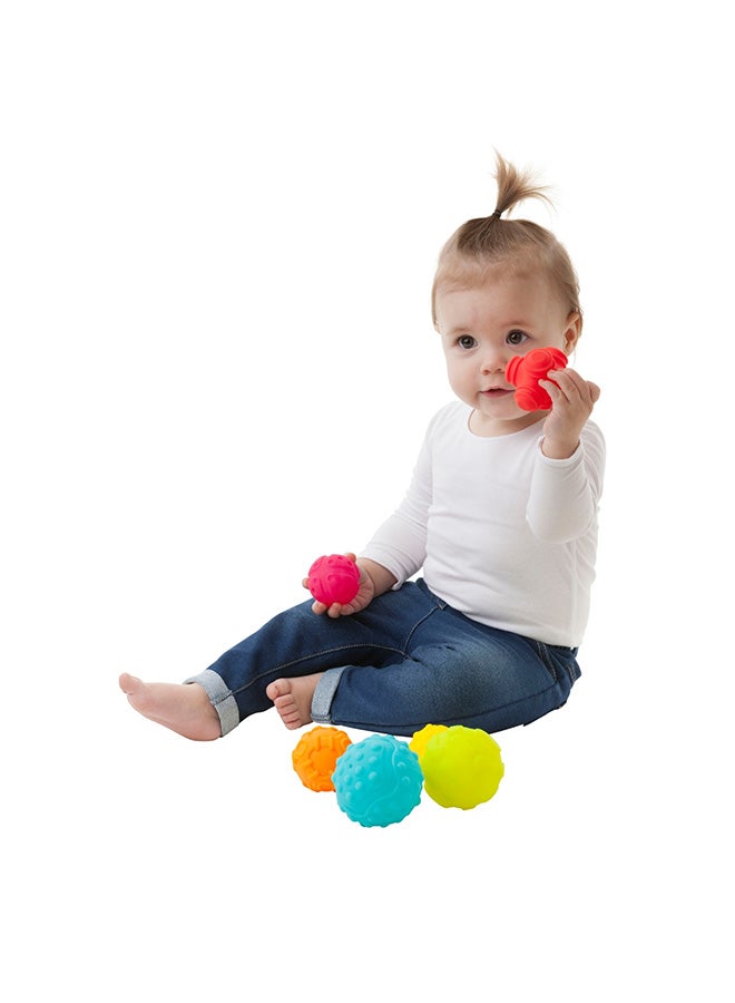 playgro Textured Sensory Balls – Engaging Baby Toy For Development And Sensory Play, 0+ Months 27cm - Image 1
