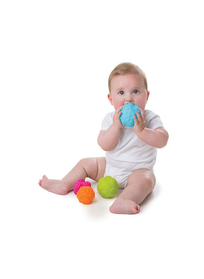 playgro Textured Sensory Balls – Engaging Baby Toy For Development And Sensory Play, 0+ Months 27cm - Image 2