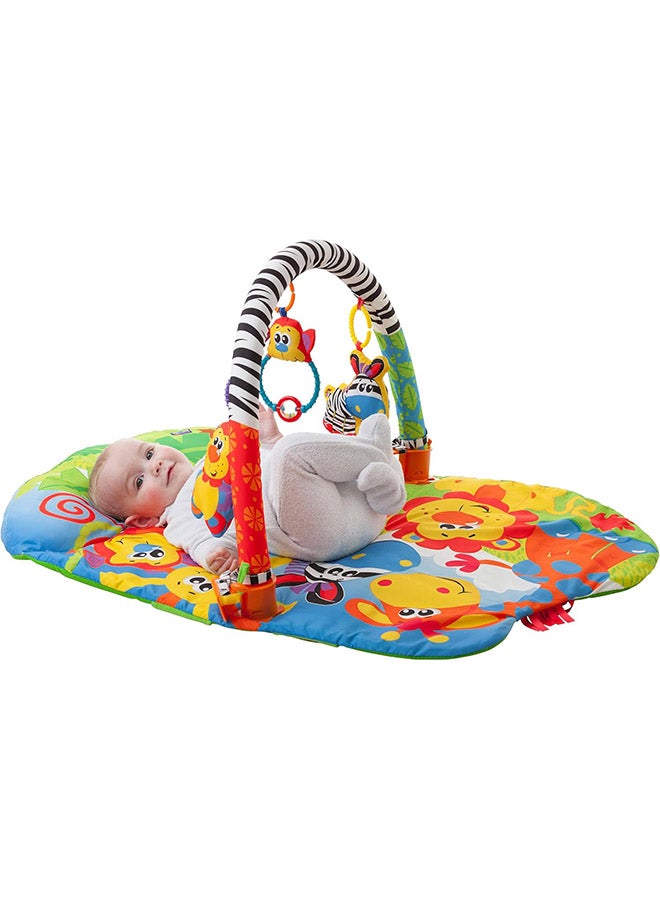 playgro 5 In 1 Safari Gym – Engaging Baby Toy For Development And Sensory Play, 0+ Months 48cm - Image 1