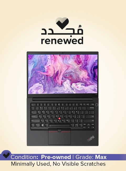 Renewed - ThinkPad E14 Laptop With 14-Inch Full HD Display, Core i5-1135G7 Processor/Quad Core/11th Gen/16GB RAM/512GB SSD/Intel UHD Graphics/Windows 10 Pro English black