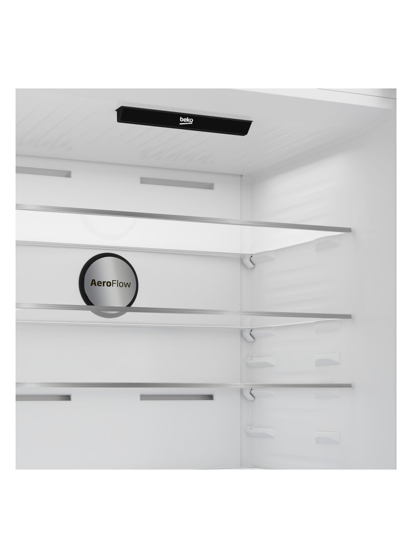 بيكو Combi Refrigerator 570 Liter Nofrost Inverter Silver RCNE690E20DZXP RCNE690E20DZXP Silver  - Image 4