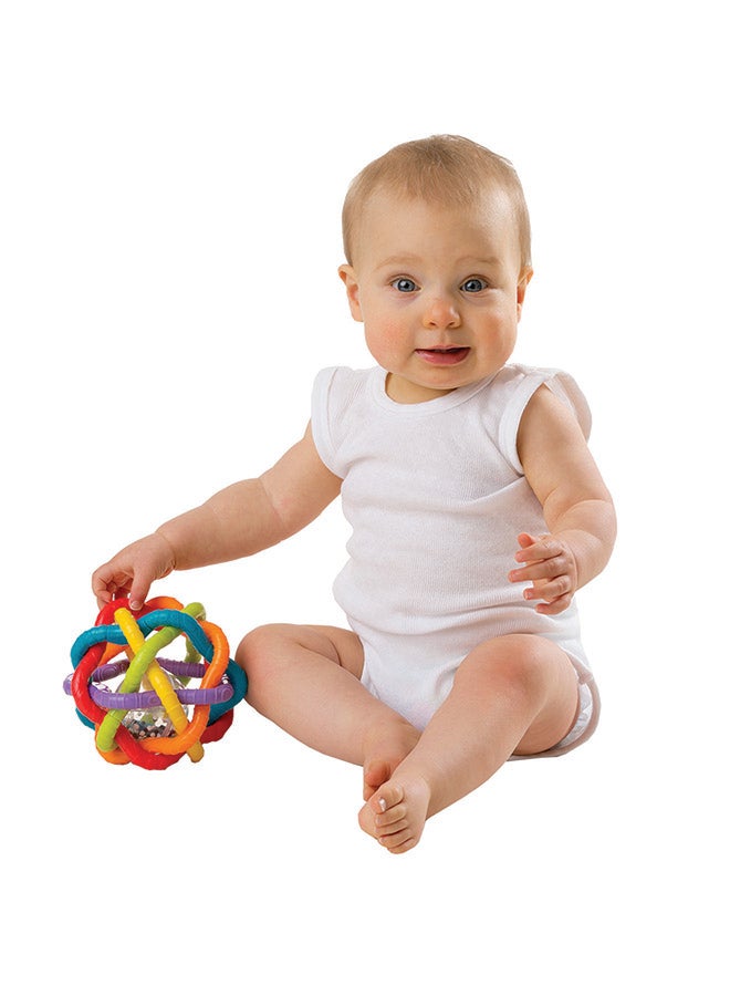 playgro Bendy Ball (N) – Engaging Baby Toy For Development And Sensory Play, 6+ Months 10cm  - Image 5