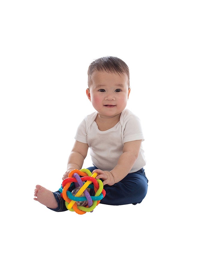 بلاي غرو كرة مرنة (N) – لعبة مثيرة للأطفال للتطوير واللعب الحسي، 6+ أشهر - Image 2