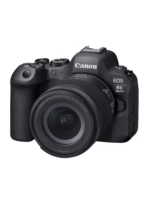 EOS R6 Mark II RF24-105mm F4-7.1 is STM Kit Black