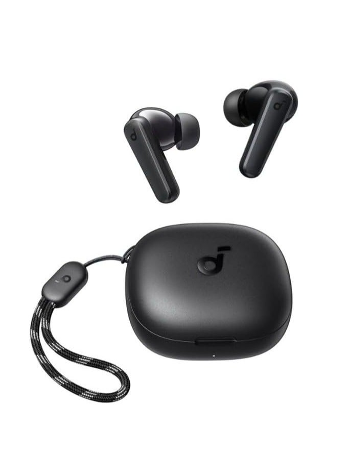 Soundcore P25i True Wireless Earbuds 10mm Drivers With Big Bass Bluetooth 5.3 30h Playtime Ipx5 Water Resistant Ai Clear Calls With 2 Mics 22 Preset Eqs via App black  - Image 1