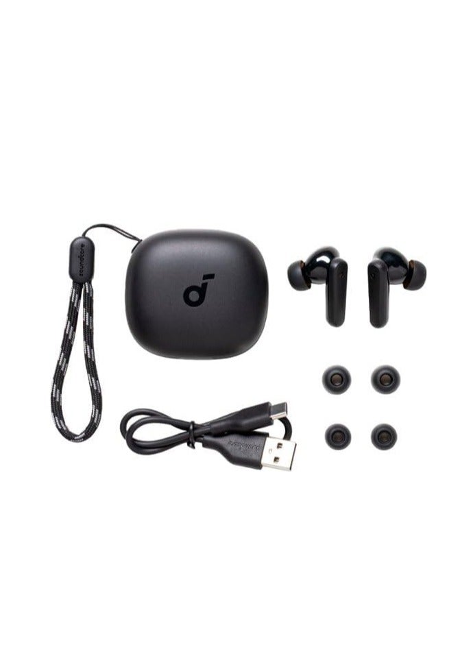 Soundcore P25i True Wireless Earbuds 10mm Drivers With Big Bass Bluetooth 5.3 30h Playtime Ipx5 Water Resistant Ai Clear Calls With 2 Mics 22 Preset Eqs via App black  - Image 2