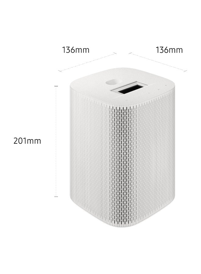 Samsung 40-100 Inch The Premiere 5 Projector, LPF5D, Full HD, Touch Interaction, Triple Laser Technology, Ultra Short Throw, Touch Interaction Projector, (2025 - UAE Version) SP-LPF5DSAXXZN white - Image 3