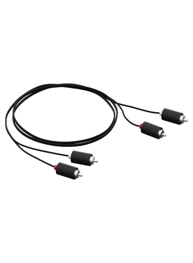 Sonos Rca-Rca Cable RCABLWW1BLK Black