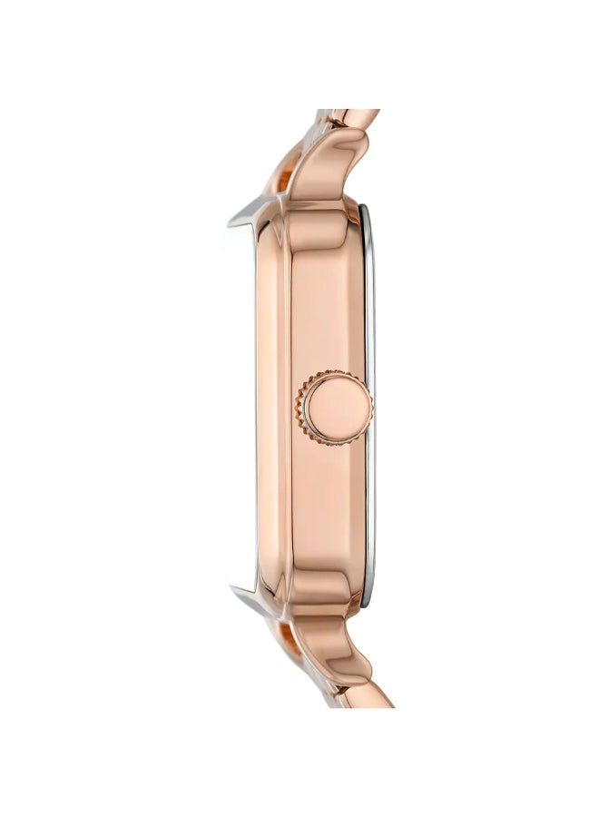 FOSSIL Women's Women Colleen Three-Hand Rose Gold-Tone Stainless Steel Watch BQ3831 - 28mm  - Image 2