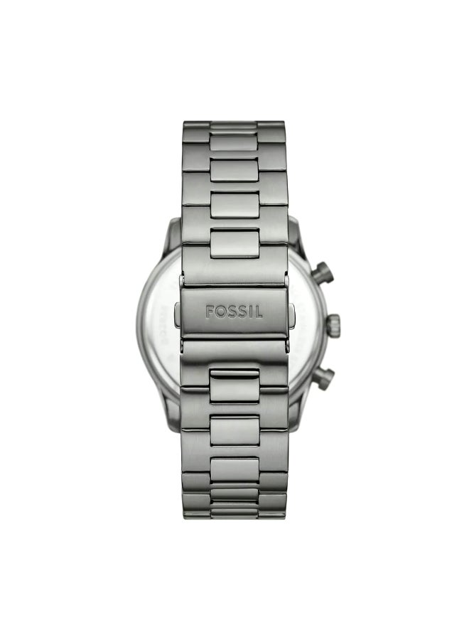 FOSSIL Men's Sullivan Multifunction Smoke Stainless Steel Watch BQ2854 - 44mm  - Image 3