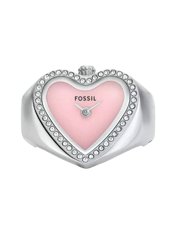 FOSSIL Women's Wo Watch Ring Two-Hand Stainless Steel ES5408  - Image 2