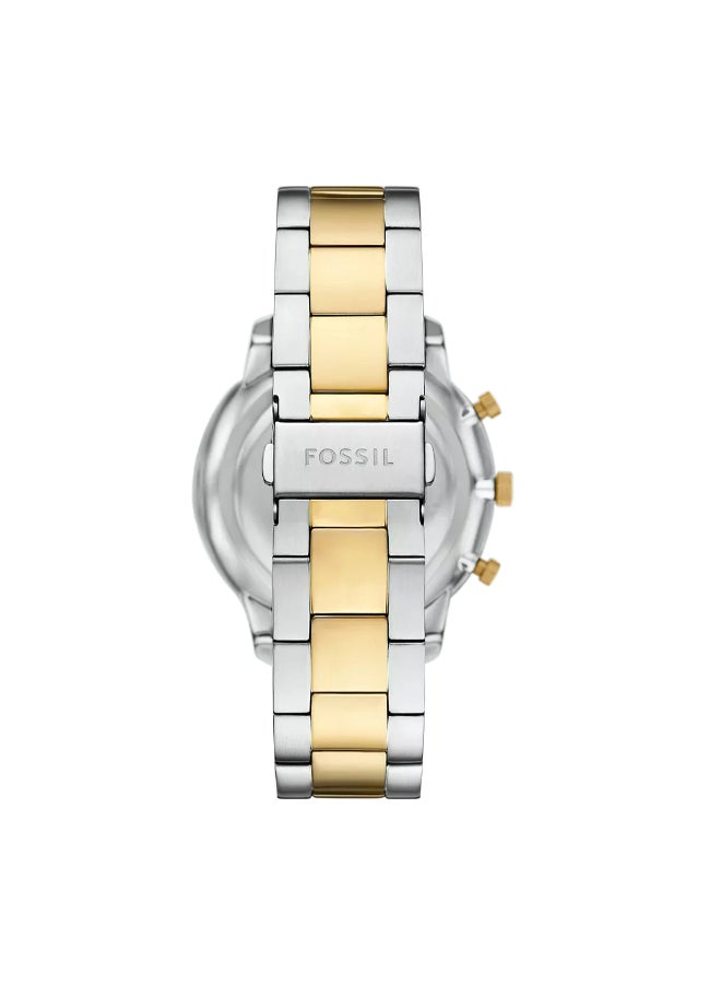 FOSSIL Men's Neutra Chronograph Two-Tone Stainless Steel Watch FS6112 - 44mm  - Image 3