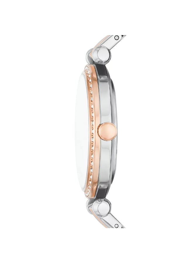 FOSSIL Women's Wo Tillie Three-Hand Two-Tone Stainless Steel Watch BQ3901 - 36mm  - Image 2