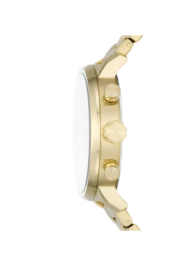 FOSSIL Men's Rhett Multifunction Gold-Tone Stainless Steel Watch BQ2852 - 42mm  - Image 2