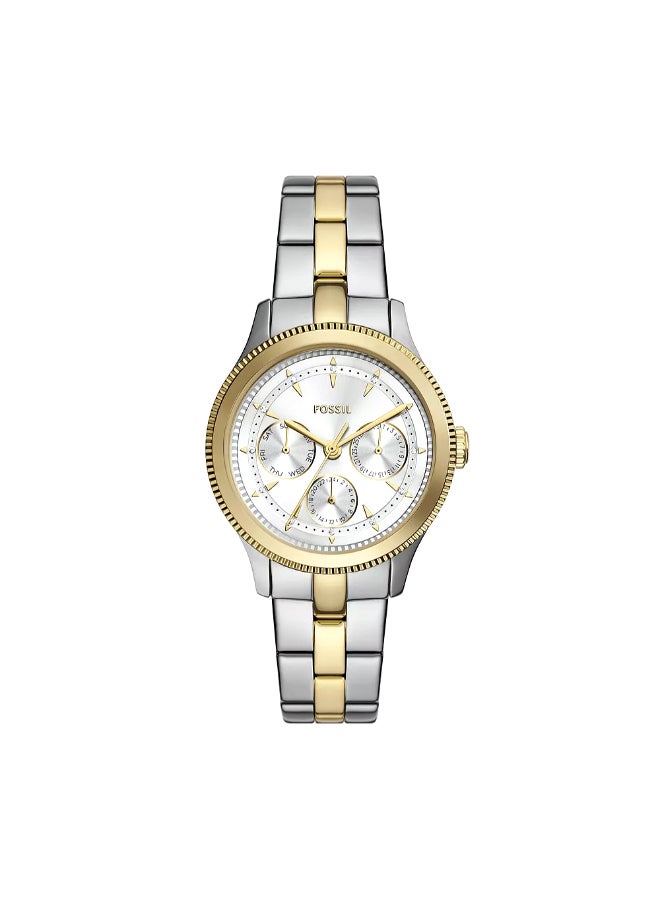 FOSSIL Women's Wo Brynn Multifunction Two-Tone Stainless Steel Watch BQ3995 - 38mm  - Image 1