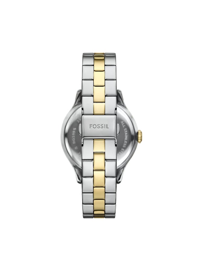 FOSSIL Women's Wo Brynn Multifunction Two-Tone Stainless Steel Watch BQ3995 - 38mm  - Image 3