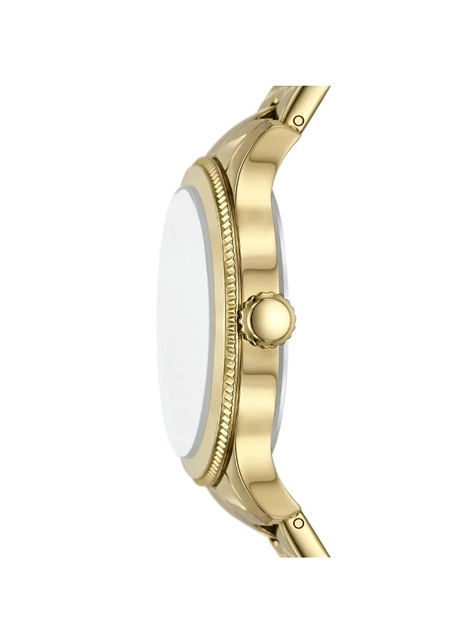 FOSSIL Women's Wo Brynn Multifunction Gold-Tone Stainless Steel Watch BQ3994 - 38mm  - Image 2