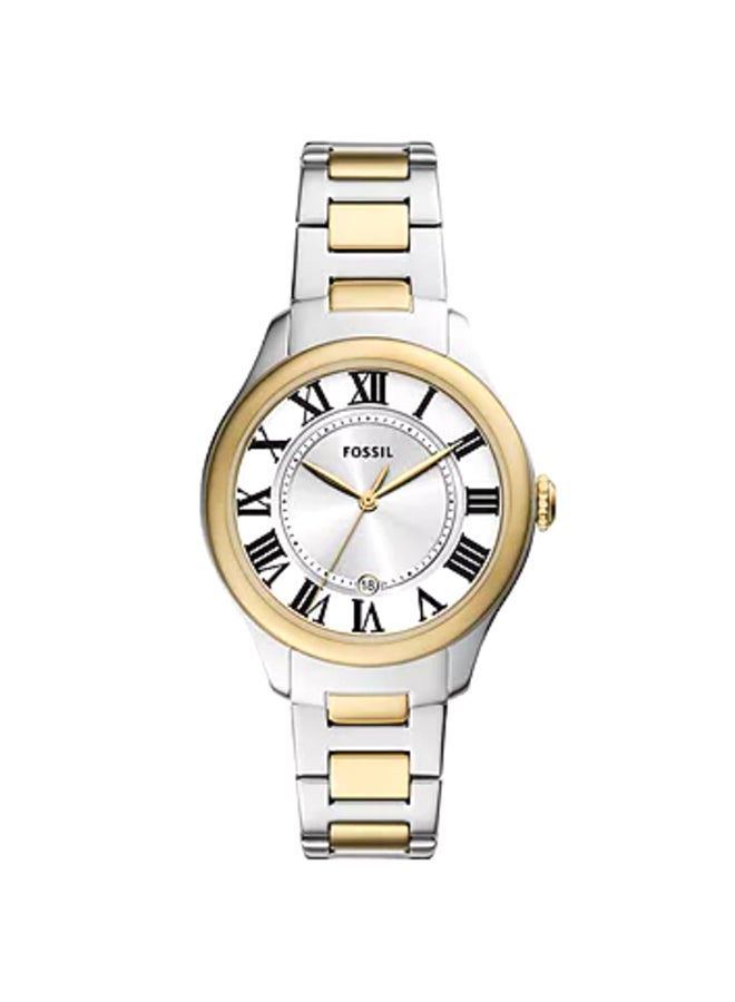 FOSSIL Women's Wo Gilmore Three-Hand Date Two-Tone Stainless Steel Watch ES5396 - 38mm  - Image 1