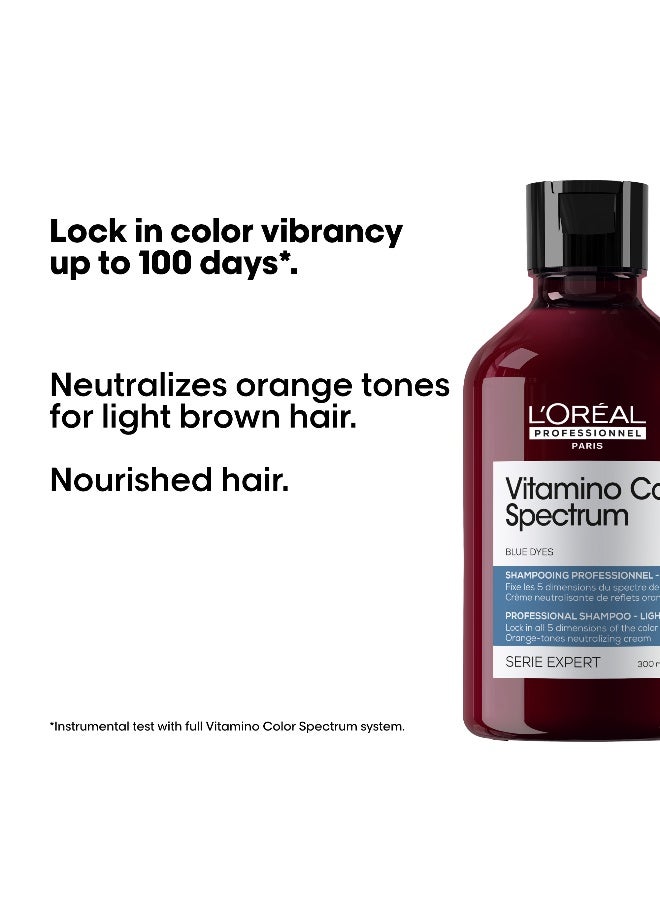 لوريال بروفيسيونال Vitamino Color Spectrum Professional Blue Shampoo 300 300ml  - Image 2