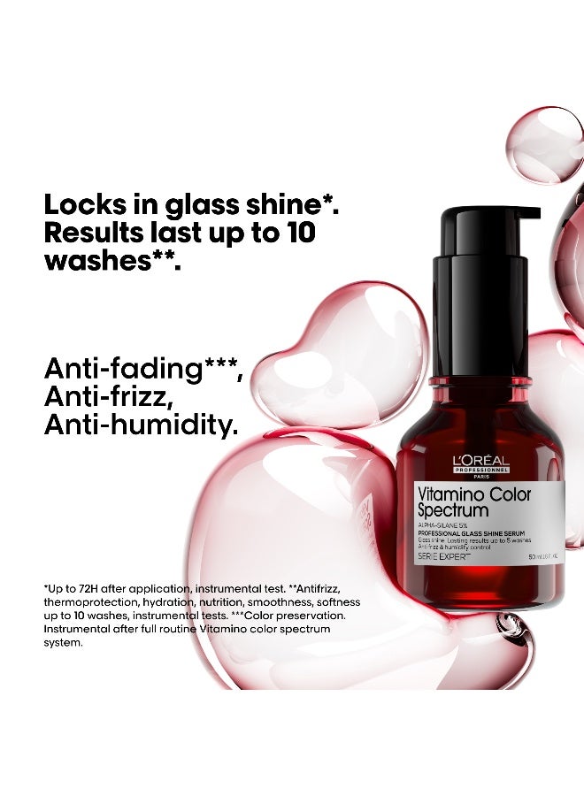 لوريال بروفيسيونال Vitamino Color Spectrum Glass Shine Leave-in Serum 50ml  - Image 2