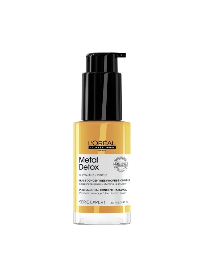 L'Oréal Professionnel Professionnel Metal Detox Anti-Deposit Protector Concentrated Oil - 30ml  - Image 1