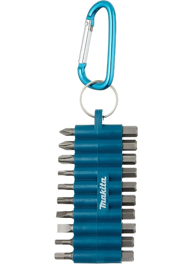 Makita D-67620 Pt Acc Screwdriver Bit 10 Piece Set multi Variety Pack  - Image 2