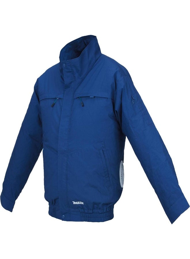 Makita DFJ304ZL L Cordless Fan Jacket Blue L  - Image 1