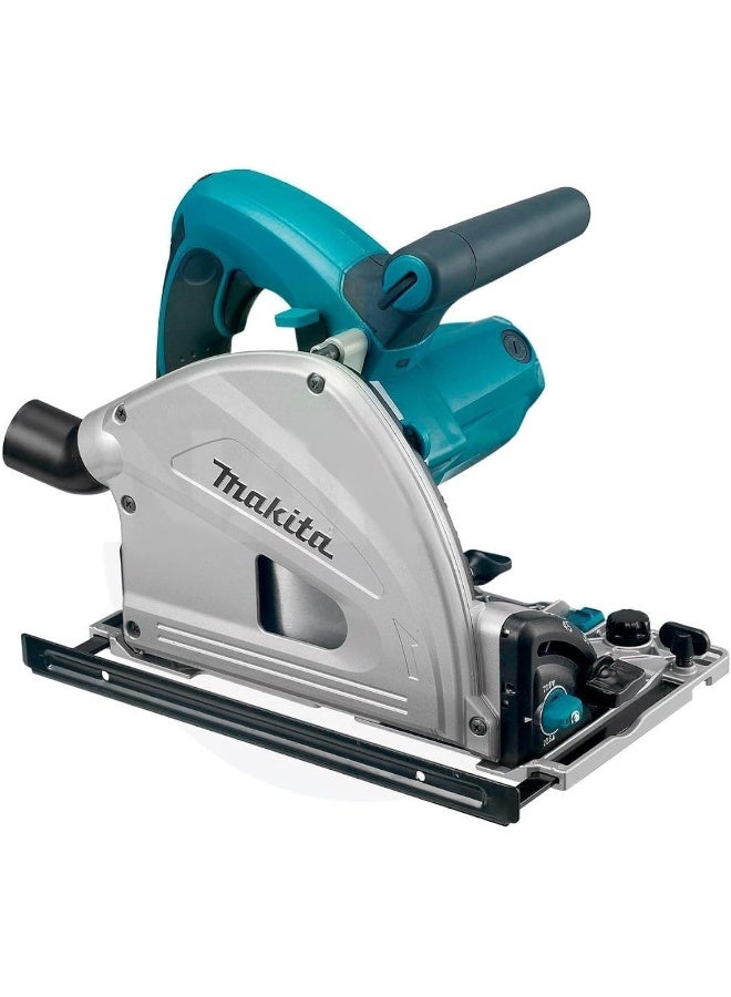 Makita Plunge Saw Blue SP6000 turquoise  - Image 1