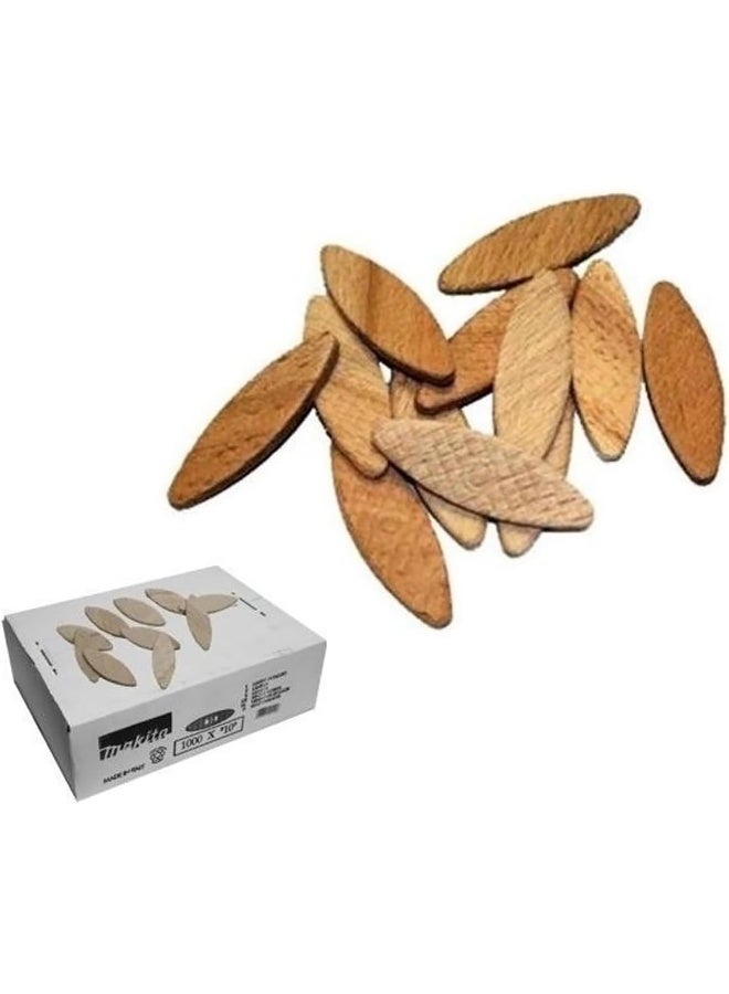 Makita P-08850 ACC Biscuit for Plate Joiner 3901, 20 mm Size Natural 20 mm - Image 2