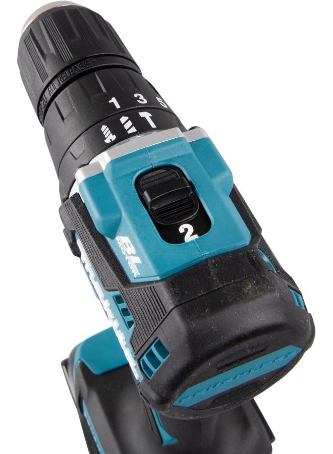 Makita DHP487RF1J 18V Lithium-Ion Cordless Hammer Driver Drill Set Multicolour Compact  - Image 3