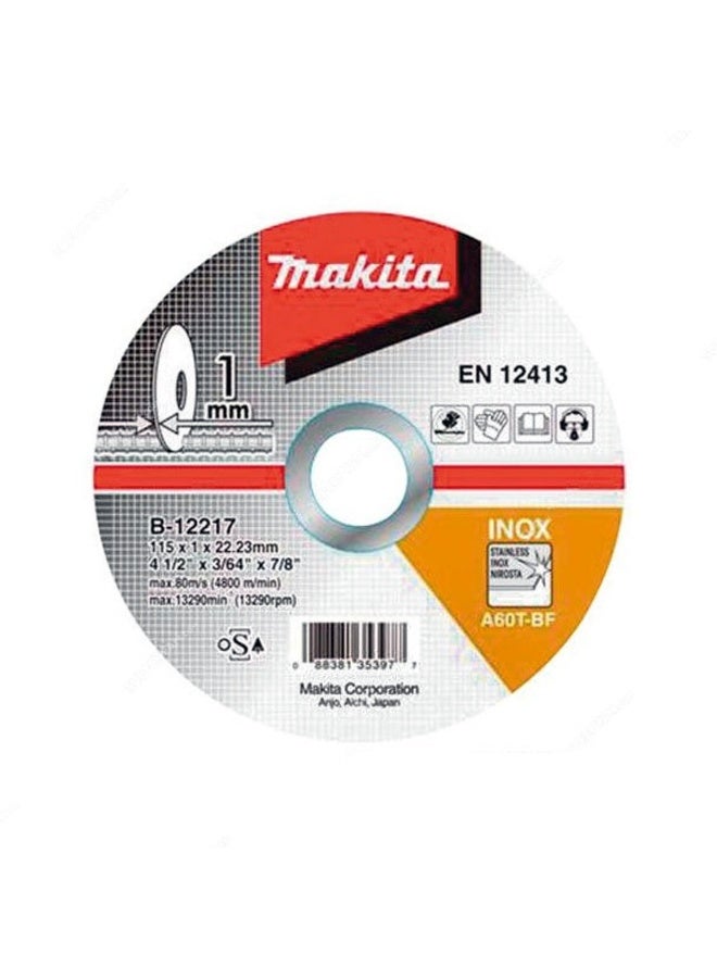 Makita Thin Cutting Wheel B-12201 A60T 100mm 100 mm 