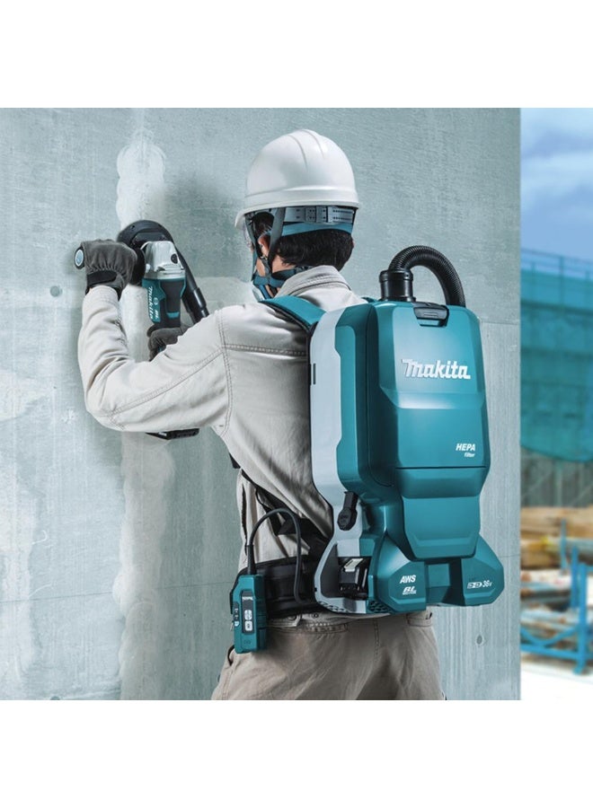 Makita DVC665Z Cordless Backpack Vacuum Cleaner 297x174x523MM  - Image 2