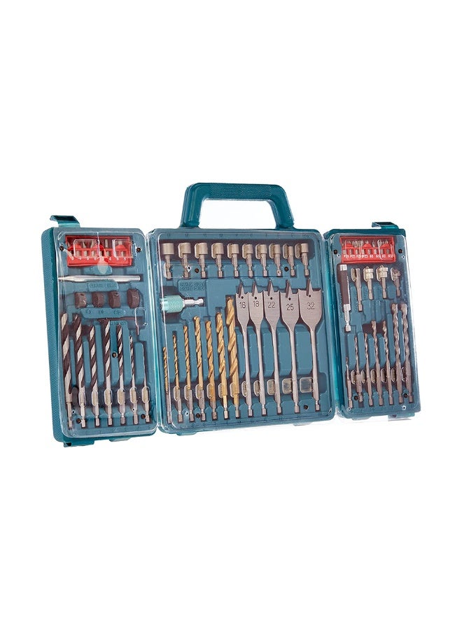 Makita Maklok P-52087 Quick Change Accessory Set -64Pcs  - Image 1