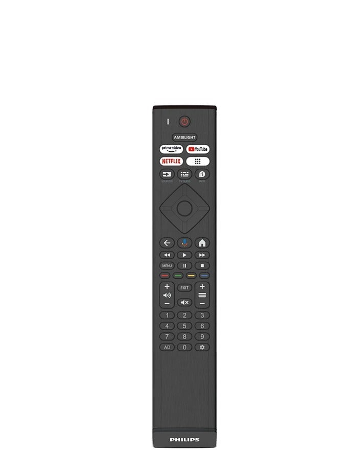 Philips - 55 Inch 4K Ultra HD Smart Google TV with Hands-Free Voice Control Dolby Vision Atmos HDR10 with built-in Google Assistant (2025 Model) 55PUT7110/56 - Black 55PUT7110/56 black - Image 1