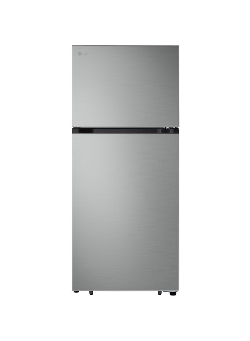 LG 526L Gross/496L Net Capacity, Double Door Refrigerator with Multi Air Flow, Linear Cooling, LED Lights, Knob Dial GN-R702SFAH Inox - Image 1