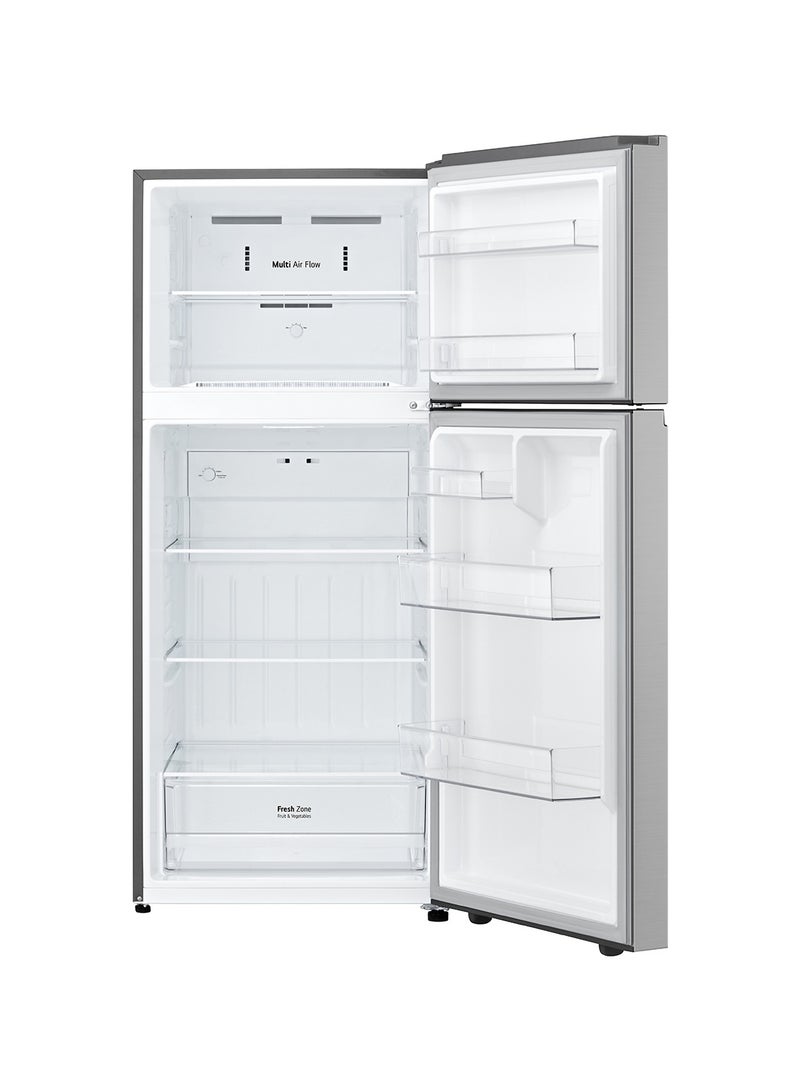 LG 526L Gross/496L Net Capacity, Double Door Refrigerator with Multi Air Flow, Linear Cooling, LED Lights, Knob Dial GN-R702SFAH Inox - Image 2