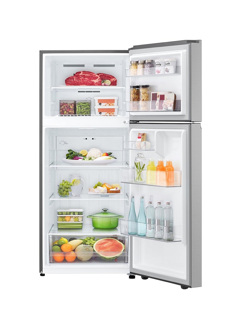 LG 526L Gross/496L Net Capacity, Double Door Refrigerator with Multi Air Flow, Linear Cooling, LED Lights, Knob Dial GN-R702SFAH Inox - Image 3