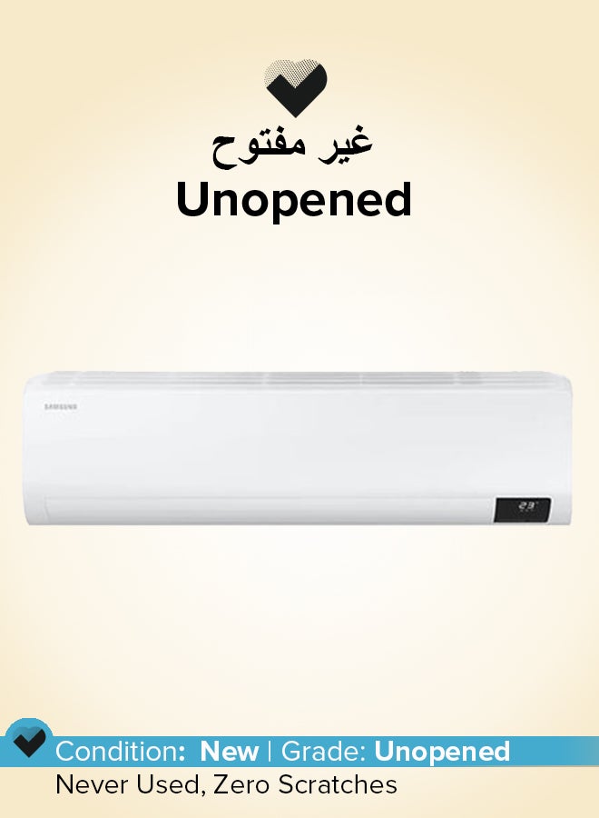 Samsung Renewed - Inverter Split Air Conditioner 220 kW AR24TVFZJWKN White  - Image 1
