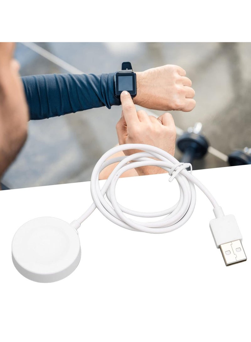 HUAWEI Magnetic USB Watch Charger Watch Buds And Huawei Watch GT Fast Magnetic Suction Charging Durable And Premium White  - Image 2