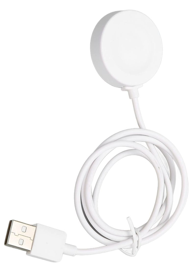 HUAWEI Magnetic USB Watch Charger Watch Buds And Huawei Watch GT Fast Magnetic Suction Charging Durable And Premium White  - Image 1