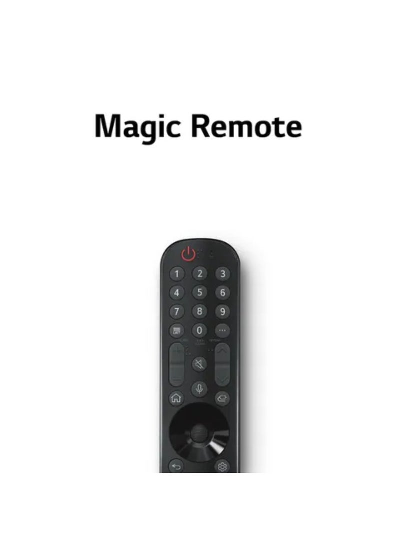 65-inch Nanocell 4k Smart Tv Nano75 Webos 22 Α5 Gen5 Ai Processor 4k Hdr10 Pro Ai Sound Pro Thinq Ai 2022 Model 65nano75sqa Black 65NANO75SQA Black
