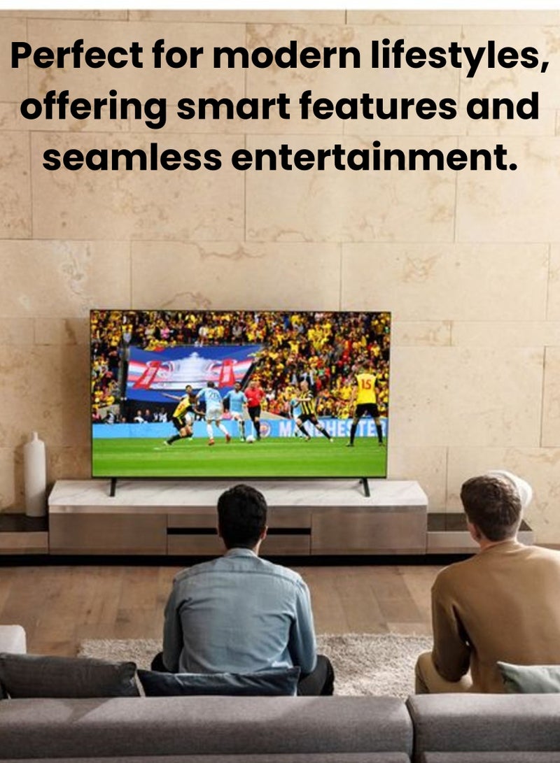 LG - 65-Inch NanoCell 4K Smart TV (NANO80), webOS 22, α5 Gen5 AI Processor 4K, Active HDR10 Pro, AI Sound Pro, ThinQ AI, HGiG, ALLM, 60Hz, Magic Remote – 2022 Model 65NANO80SQA Black - Image 1