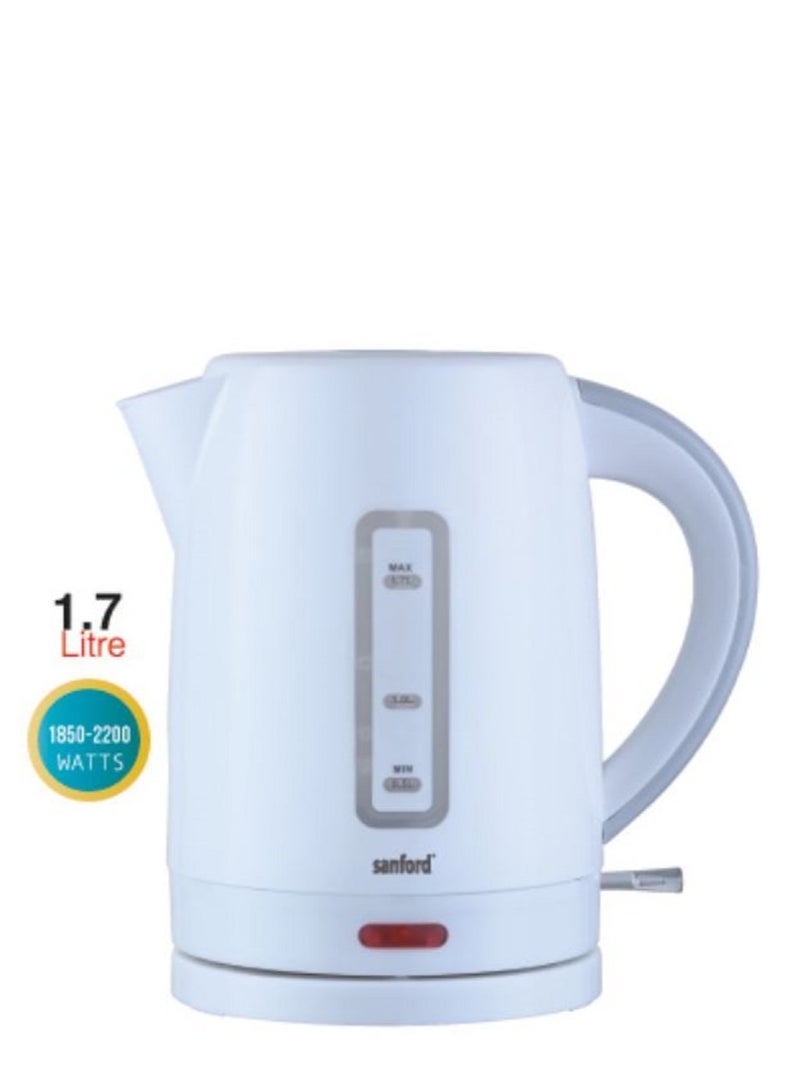 سانفورد SF1875Ek Electric Kettle 1.7 L 2200 W SF1875Ek White 