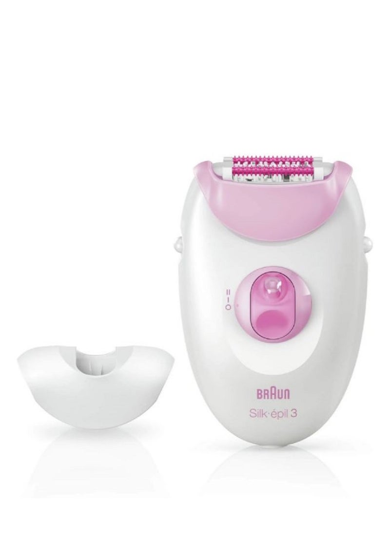 BRAUN Silk-Epil 3 3380 Epilator - Long Lasting Smooth Skin