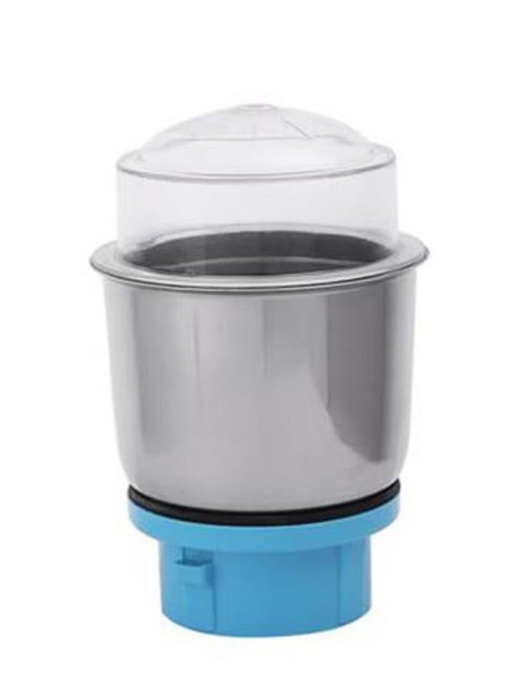 أولسنمارك OMSB2218 600W 2-in-1 Mixer Grinder - Multifunctional Grinder with Stainless Steel Jars & Blades 600 W OMSB2218 White/Blue  - Image 2