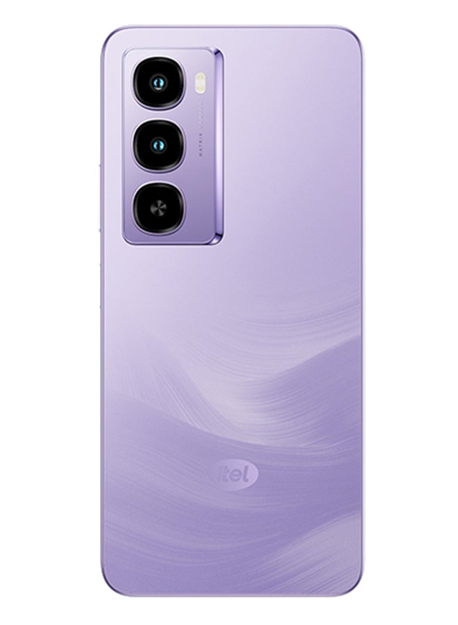 ITEL City 100 Dual SIM Fairy Purple 4+8GB RAM 256 GB 4G - Miidle east Version - Image 3