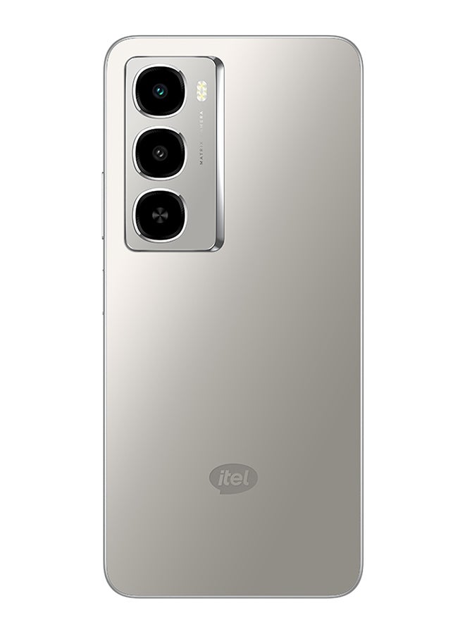 City 100 Dual SIM Pure Titanium 4+8GB RAM 256 GB 4G Middle East Version